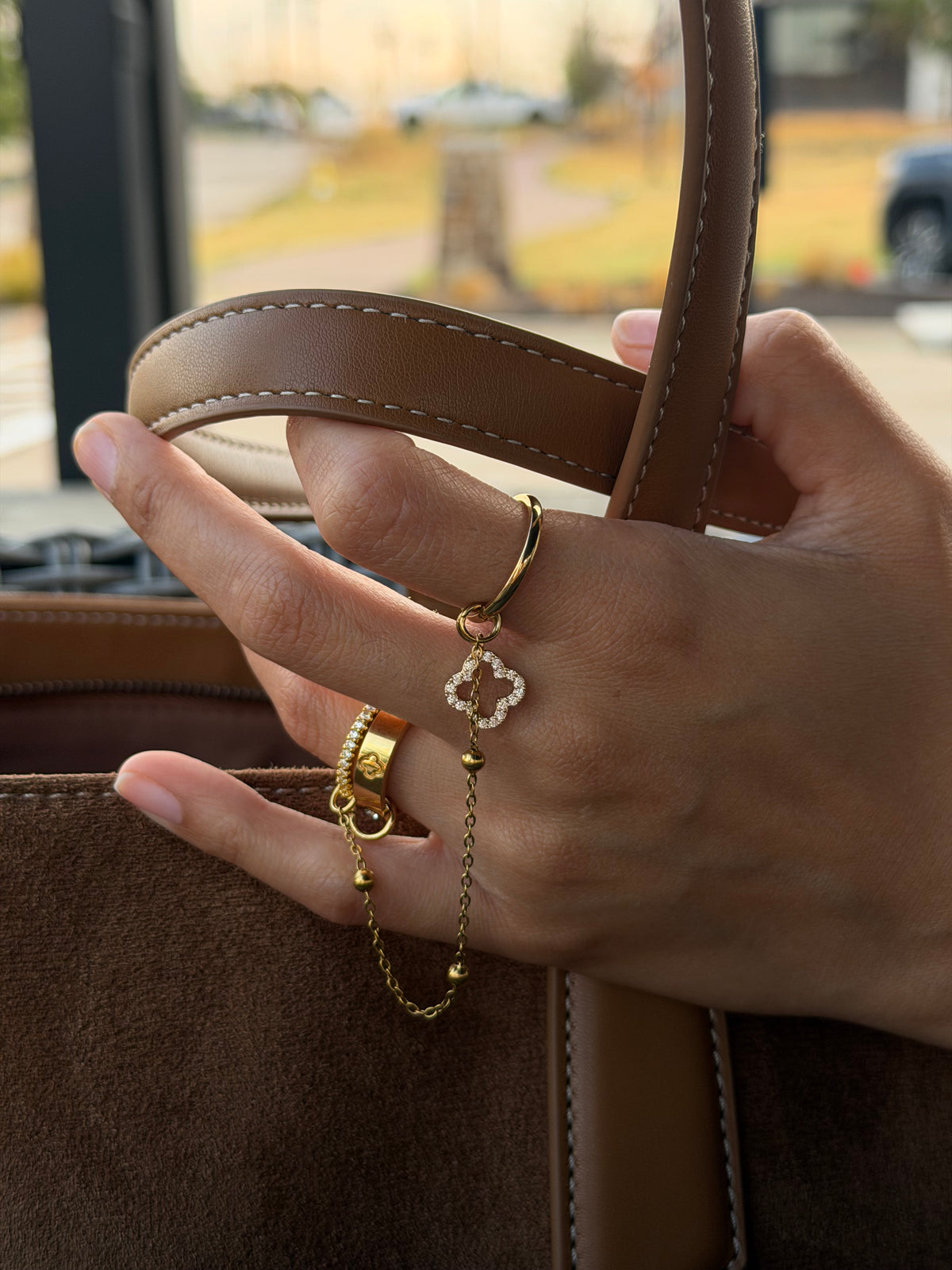 Lucky girl ring