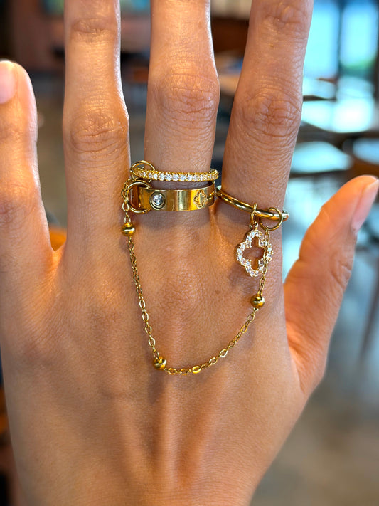 Lucky girl ring
