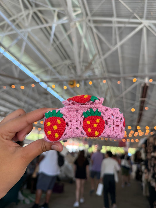Crochet Claw Clip