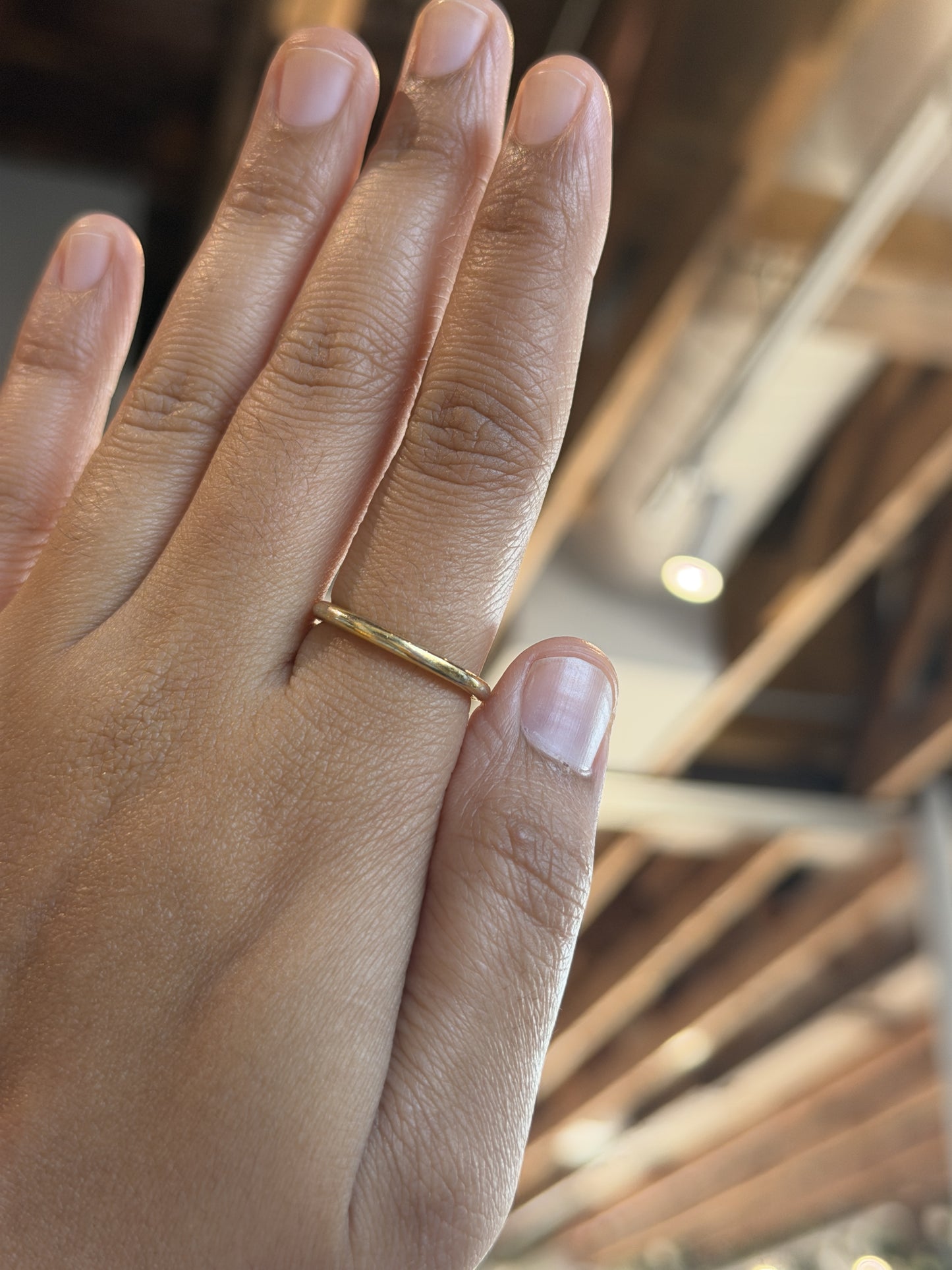 Classic gold ring